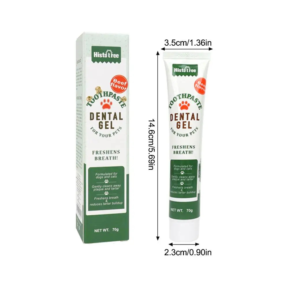 Pet Toothpaste Cleaning Products Vanilla Beef Flavor Dog Toothpaste Dog Oral Cleaning Products Pet Tootpaste Cleaning Supplies
