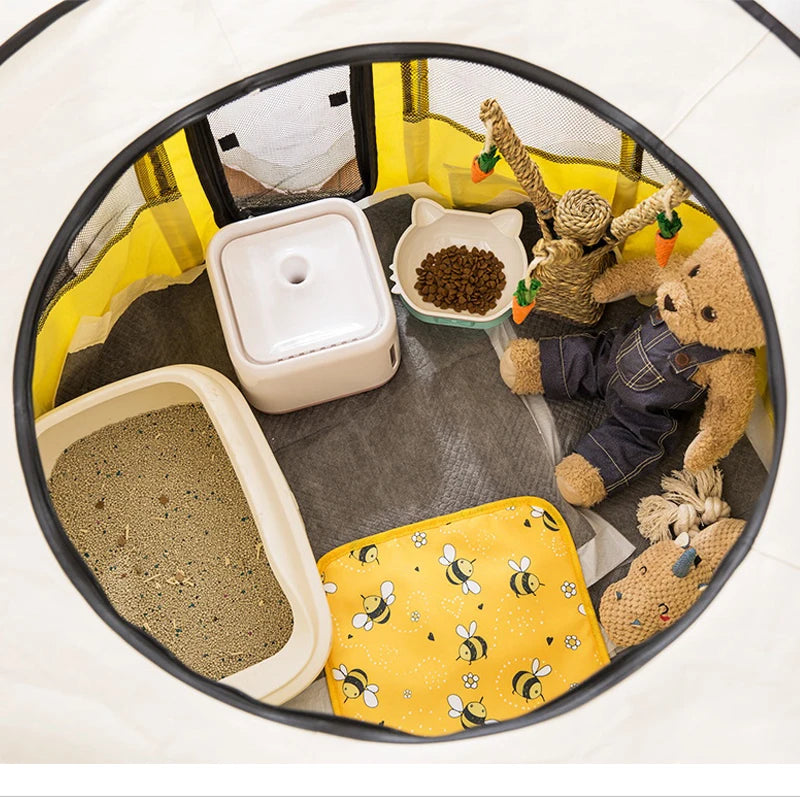 Large Dogs Houses Beds Dog House Foldable Pet Bed Tent Cats Cama Sweet Cat Bed Basket Cozy Kitten for Delivery Room