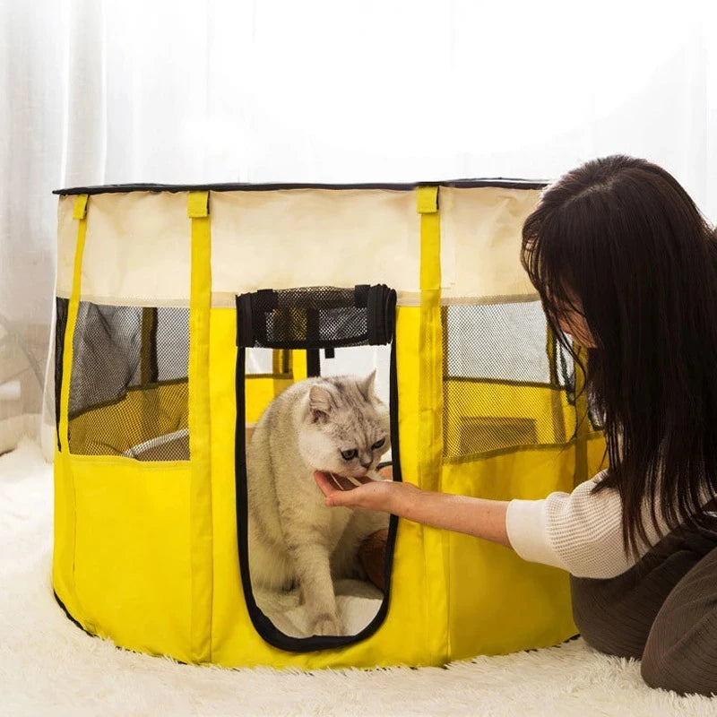 Large Dogs Houses Beds Dog House Foldable Pet Bed Tent Cats Cama Sweet Cat Bed Basket Cozy Kitten for Delivery Room