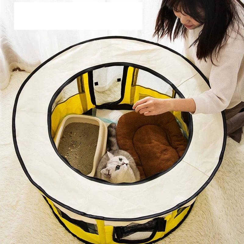 Large Dogs Houses Beds Dog House Foldable Pet Bed Tent Cats Cama Sweet Cat Bed Basket Cozy Kitten for Delivery Room
